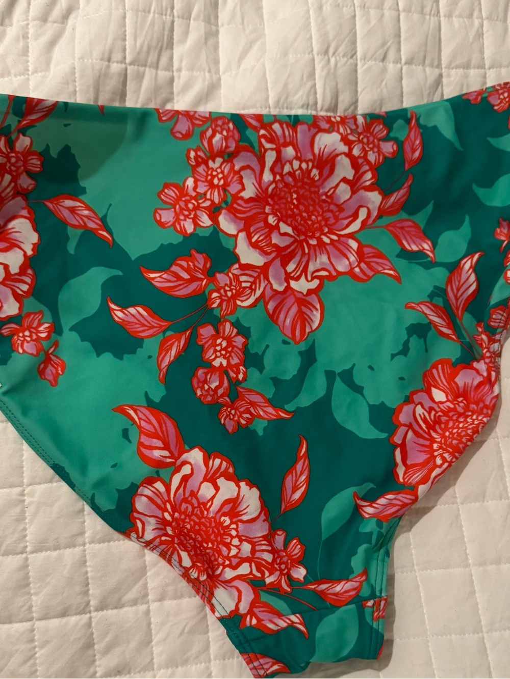 Summersalt High Leg High Rise Women’s Swim Bottoms NWOT Size 8 Burst Floral